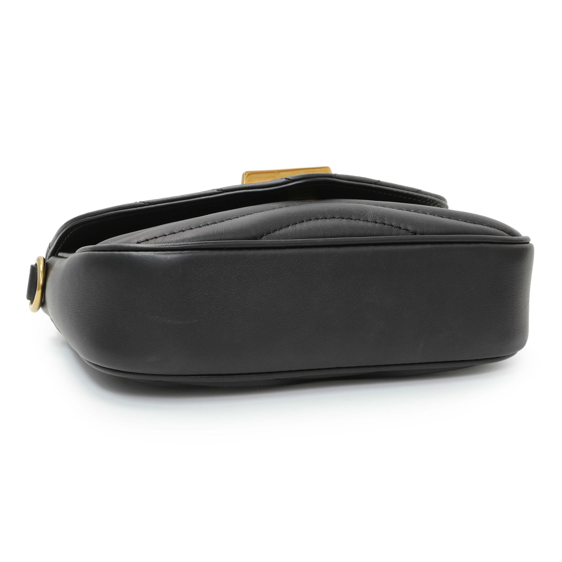 Exclusive Louis Vuitton Black Calfskin New Wave Multi Pochette — Top View