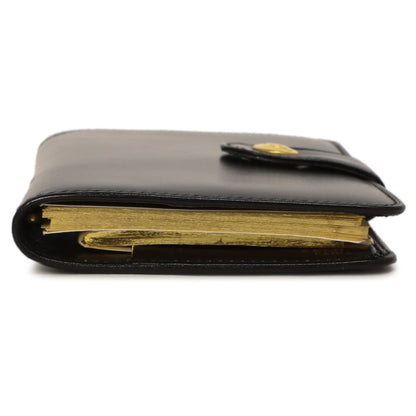 Exclusive Celine Black Box Leather Agenda Cover — Back View