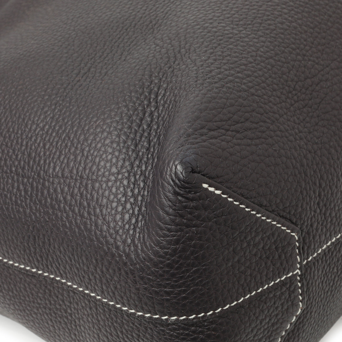 Exclusive Hermes Blue Taurillon Clemence Double Sens 36 — Alternate View 8