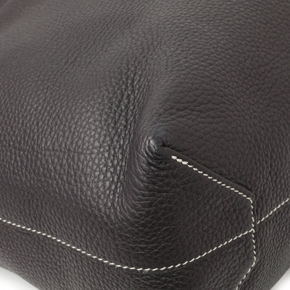 Exclusive Hermes Blue Taurillon Clemence Double Sens 36 — Alternate View 8