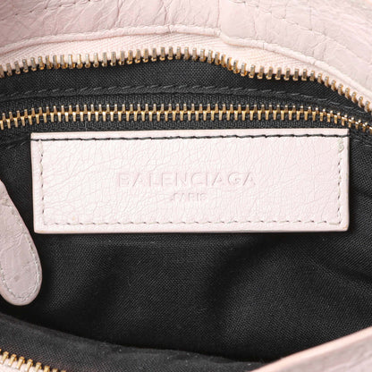 Exclusive Balenciaga Pink Agneau Giant 12 Gold Hardware Mini City — Alternate View 9