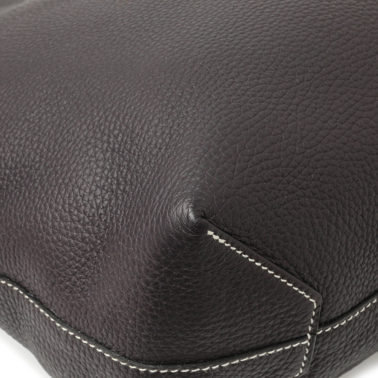 Exclusive Hermes Blue Taurillon Clemence Double Sens 36 — Alternate View 12