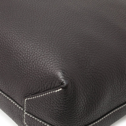 Exclusive Hermes Blue Taurillon Clemence Double Sens 36 — Alternate View 14