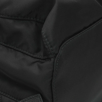 Exclusive Prada Black Tessuto Nylon Medium Backpack — Top View