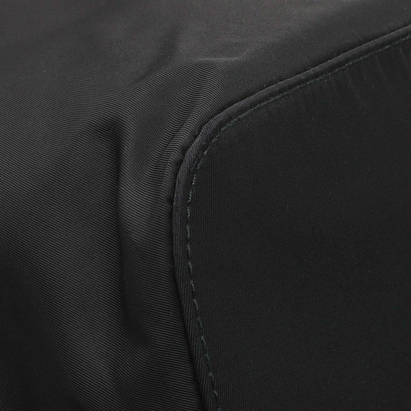 Exclusive Prada Black Tessuto Nylon Medium Backpack — Lifestyle View
