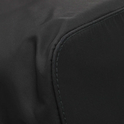 Exclusive Prada Black Tessuto Nylon Medium Backpack — Lifestyle View