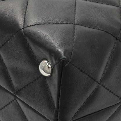 Exclusive Chanel Black Calfskin Quilted Large In the Business Tote — Alternate View 7