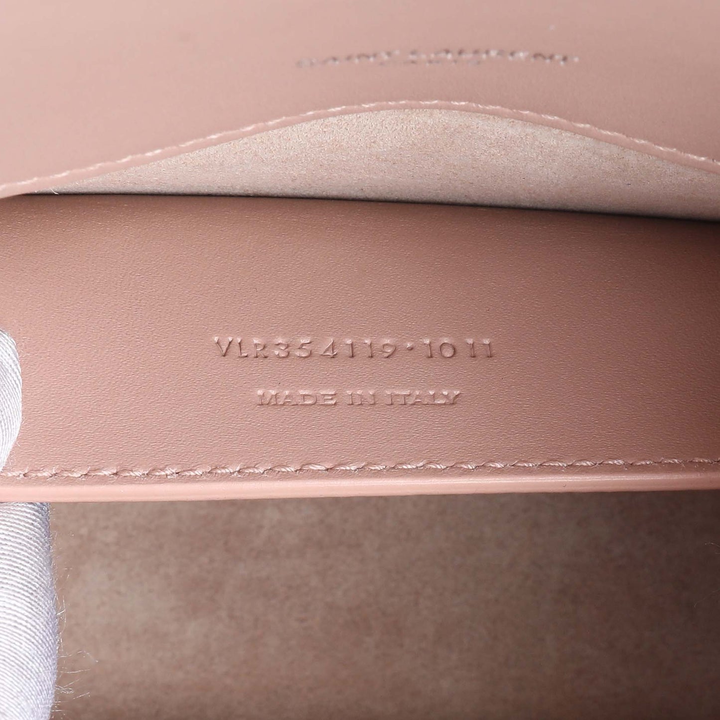 Exclusive Saint Laurent Pink Smooth Calfskin Medium Classic Monogram Kate Tassel Satchel — Lifestyle View