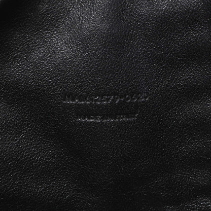 Exclusive Saint Laurent Grey Grain De Poudre Matelasse Monogram Mini Lou Camera Bag — Lifestyle View