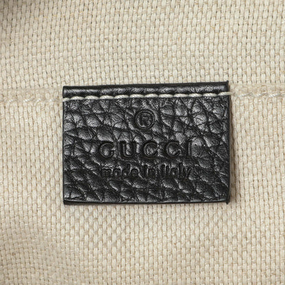 Exclusive Gucci Black Pebbled Calfskin Small Soho Disco Bag — Alternate View 9