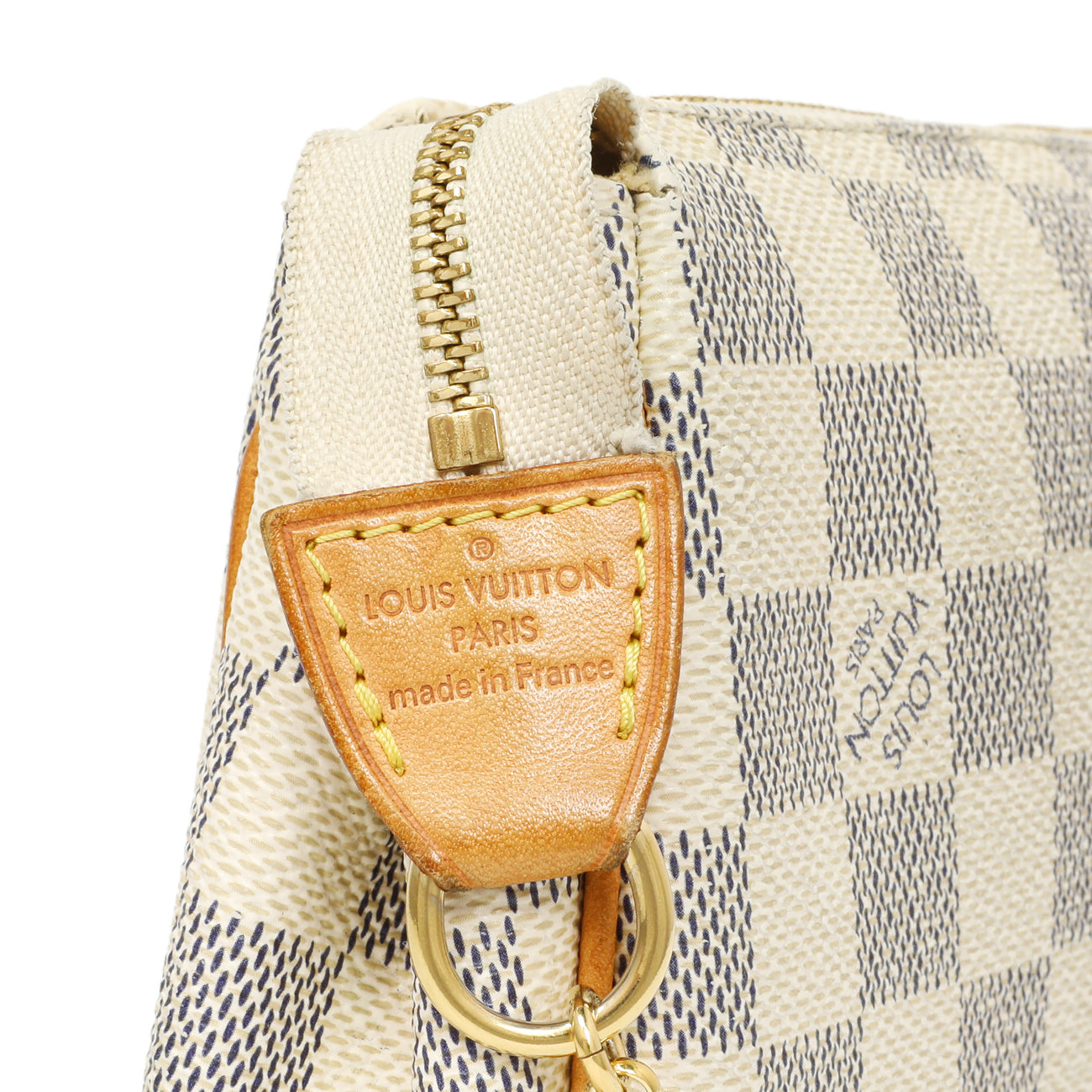 Exclusive Louis Vuitton Damier Azur Eva Clutch — Alternate View 10