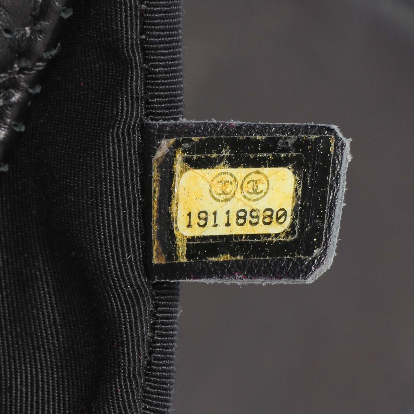 Exclusive Chanel Black Perforated Lambskin Punch Flap — Alternate View 10