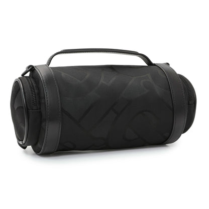 Exclusive Burberry Black Jacquard Logo TB Sound Bag — Side View