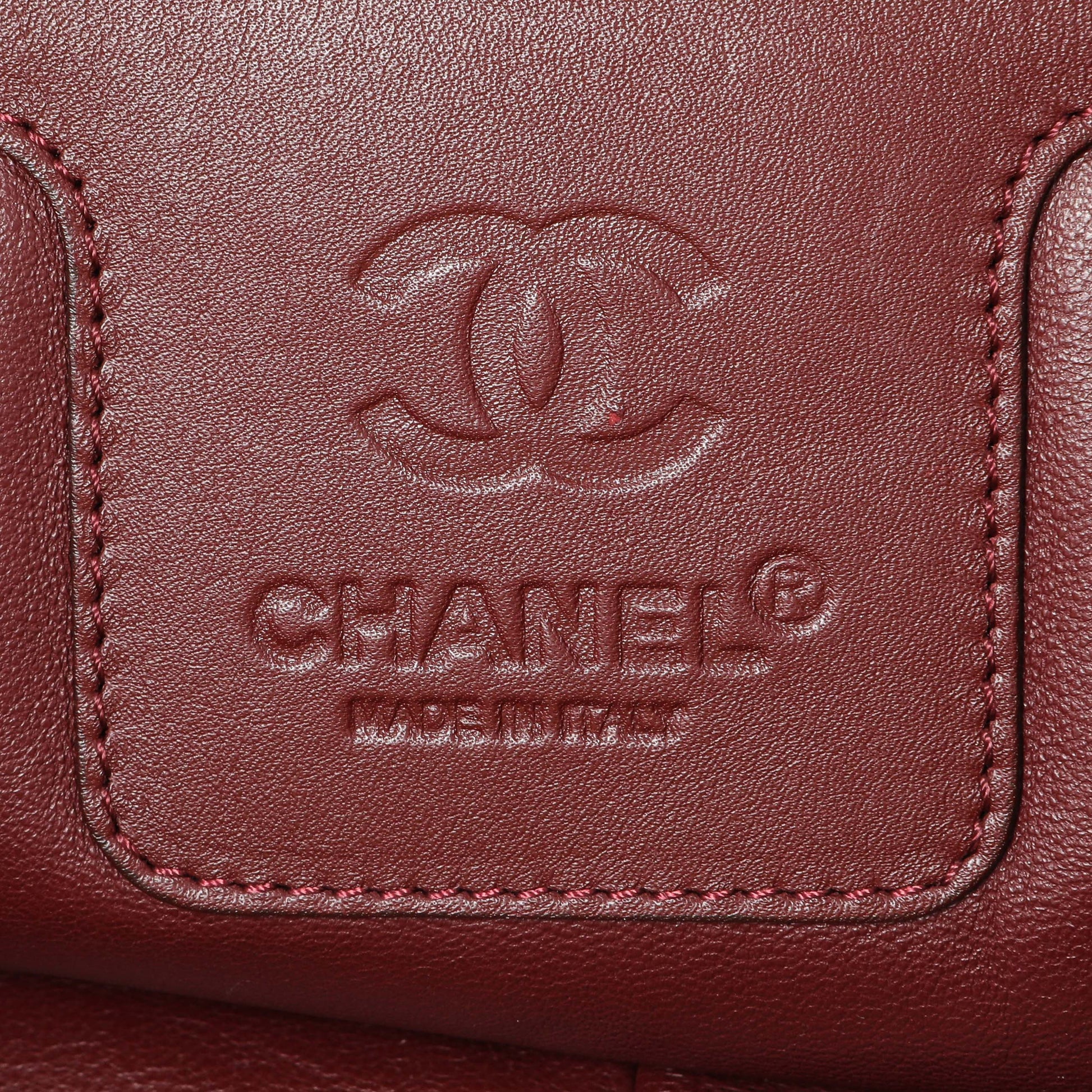 Exclusive Chanel Light Gold Quilted Lambskin Coco Cocoon Bowler — Alternate View 9