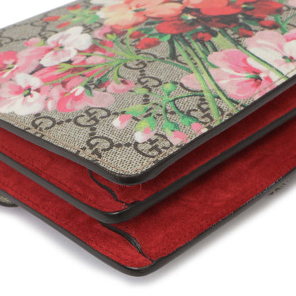 Exclusive Gucci GG Supreme Monogram Blooms Small Dionysus — Detail View