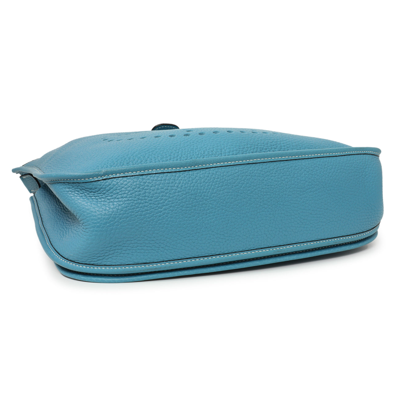 Exclusive Hermes Blue Jean Clemence Evelyne II GM — Back View