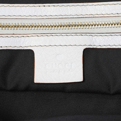 Exclusive Gucci White Calfskin Capri Small Bowler — Alternate View 9