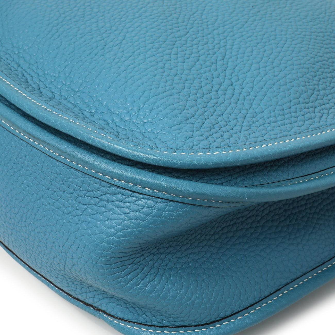 Exclusive Hermes Blue Jean Clemence Evelyne II GM — Alternate View 7