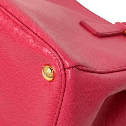 Exclusive Prada Pink Saffiano Small Galleria Double Zip Tote — Alternate View 7