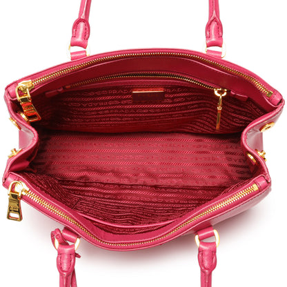 Exclusive Prada Pink Saffiano Small Galleria Double Zip Tote — Alternate View 8