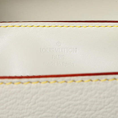 Exclusive Louis Vuitton White Suhali Talentueux — Detail View