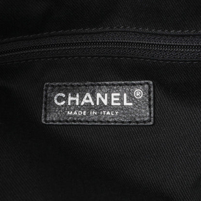 Exclusive Chanel Black Calfskin Quilted Large In the Business Tote — Alternate View 9