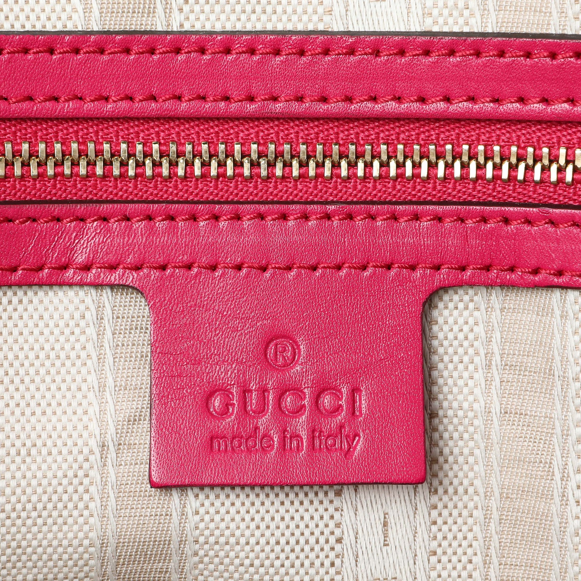 Exclusive Gucci Pink Diamante Boston Bag — Alternate View 9