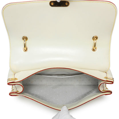 Exclusive Louis Vuitton White Suhali Talentueux — Top View