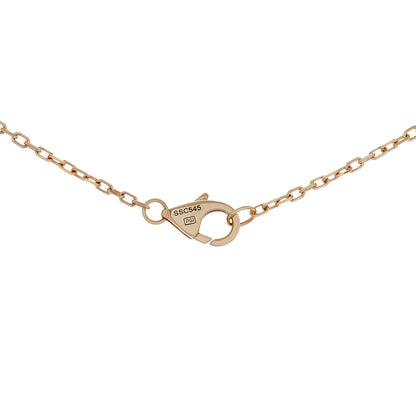 Exclusive Cartier 18K Diamond Trinity Pendant Necklace — Top View