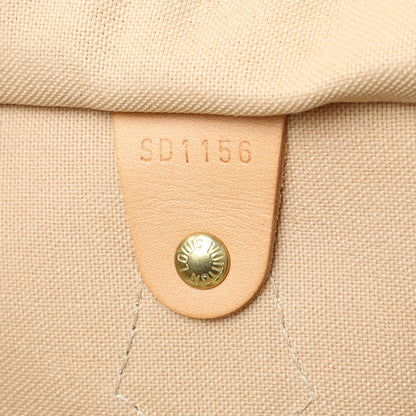 Exclusive Louis Vuitton Damier Azur Speedy 35 — Alternate View 10