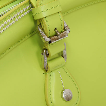 Exclusive Christian Dior Green Calfskin Medium Detective Satchel — Alternate View 11