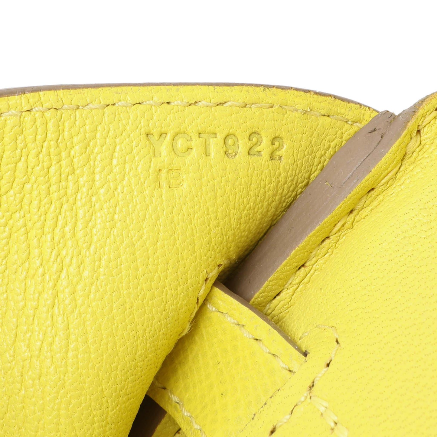 Exclusive Hermes Lime Epsom Birkin 30 — Lifestyle View
