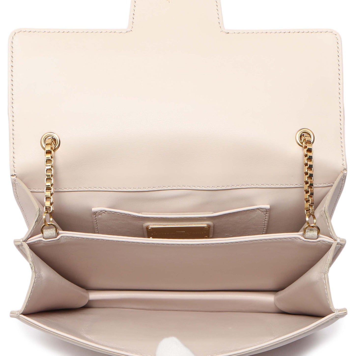 Exclusive Salvatore Ferragamo Nude Calfskin Thalia Crossbody Bag — Alternate View 9