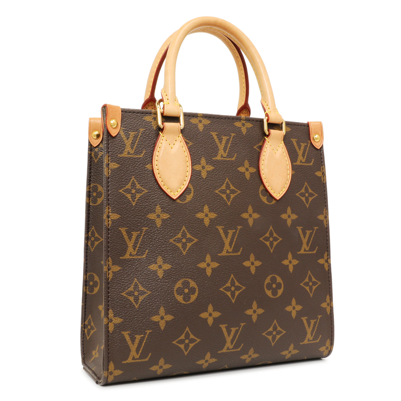 Exclusive Louis Vuitton Monogram Sac Plat BB — Side View