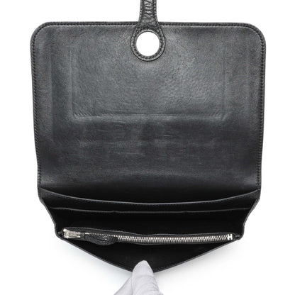 Exclusive Hermes Black Togo Dogon Duo Wallet — Alternate View 8