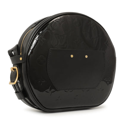 Exclusive Louis Vuitton Black Vernis Boite Chapeau Souple MM — Back View