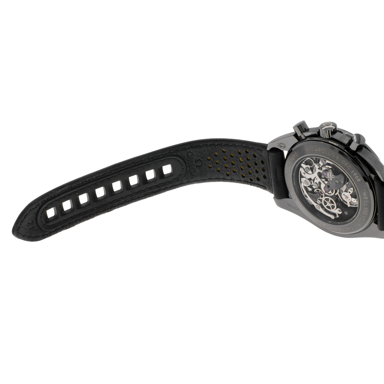Exclusive Omega Ceramic Speedmaster Dark Side of the Moon 311.92.44.30.01.001 — Detail View