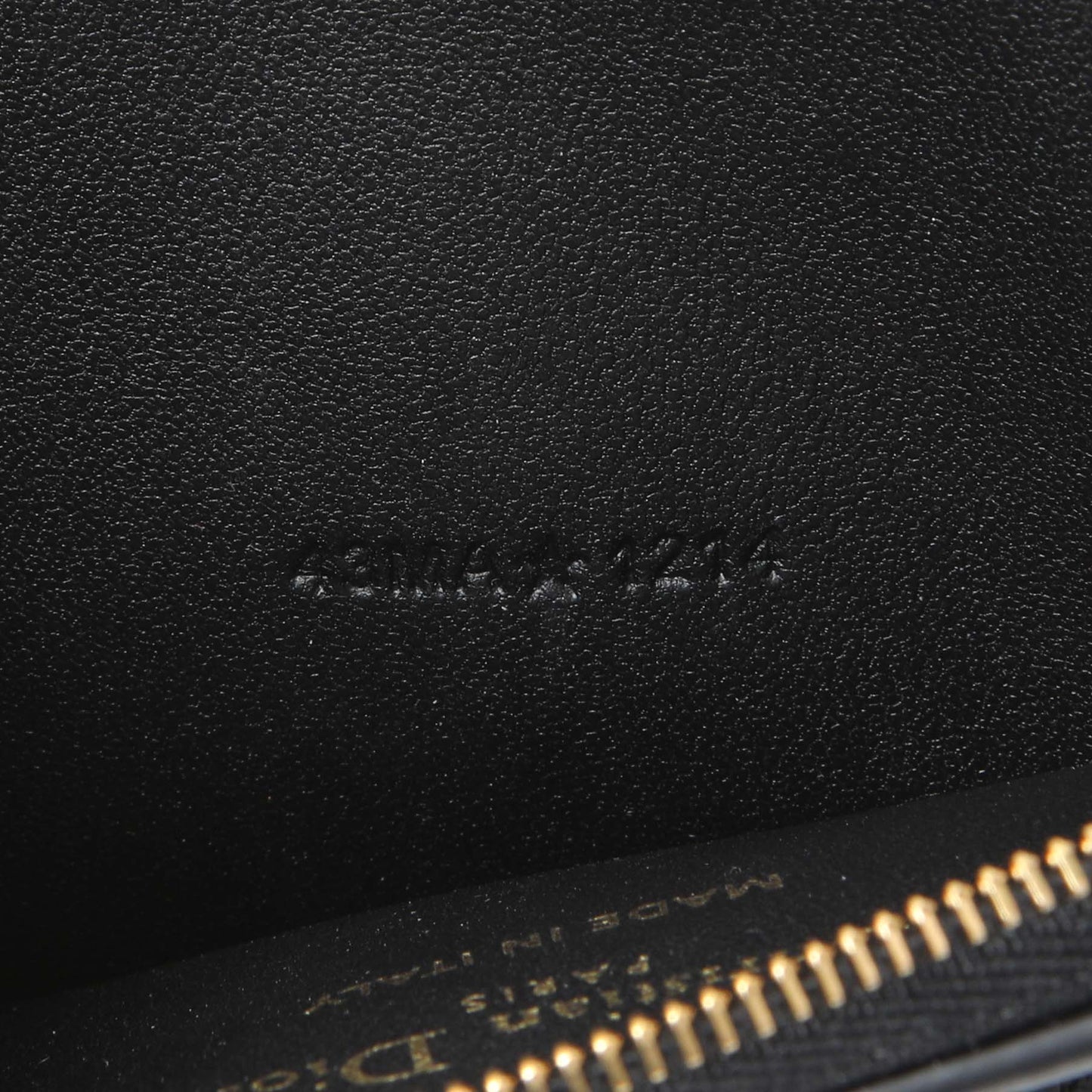 Exclusive Christian Dior Supple Calfskin Cannage Lady Dior Cosmos Zipped Card Holder — Lifestyle View