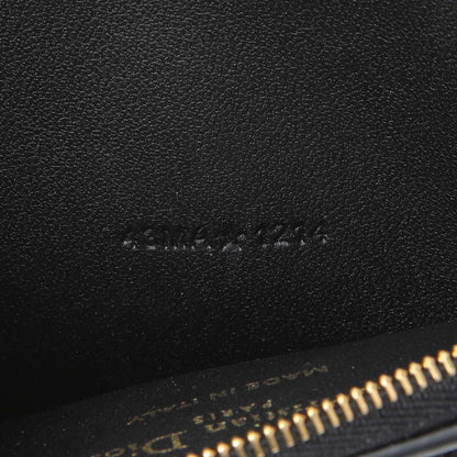 Exclusive Christian Dior Supple Calfskin Cannage Lady Dior Cosmos Zipped Card Holder — Lifestyle View