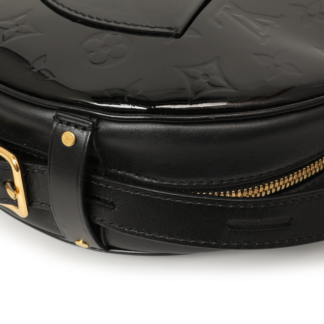 Exclusive Louis Vuitton Black Vernis Boite Chapeau Souple MM — Alternate View 8