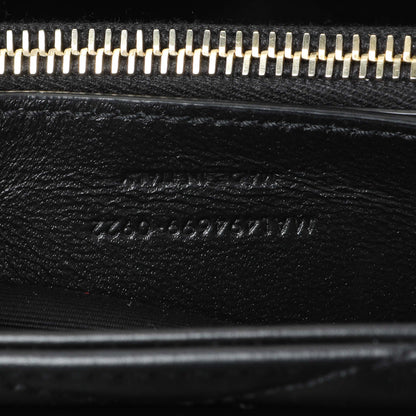 Exclusive Saint Laurent Black Calfskin Y Quilted Monogram Small Loulou Chain Satchel — Lifestyle View