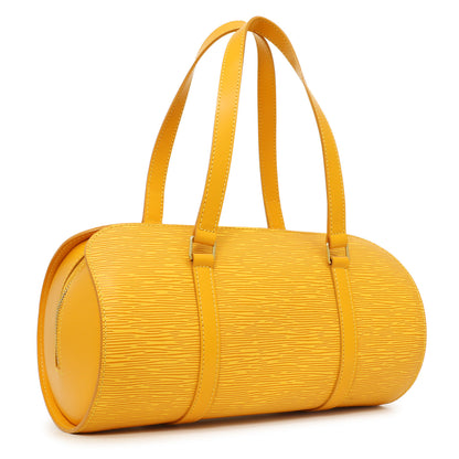 Exclusive Louis Vuitton Yellow Epi Soufflot — Side View