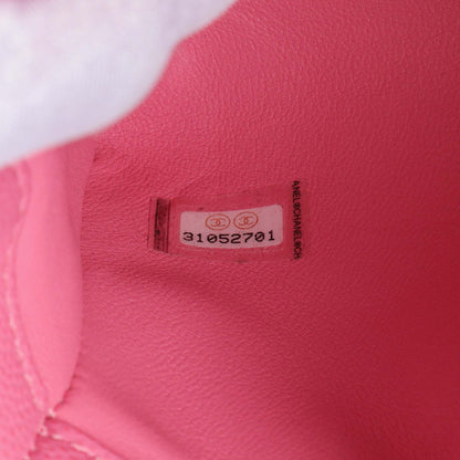 Exclusive Chanel Pink Caviar Quilted Extra Mini Coco Handle Flap — Lifestyle View