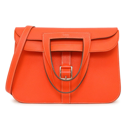 Exclusive Hermes Feu Clemence Halzan 31 — Front View