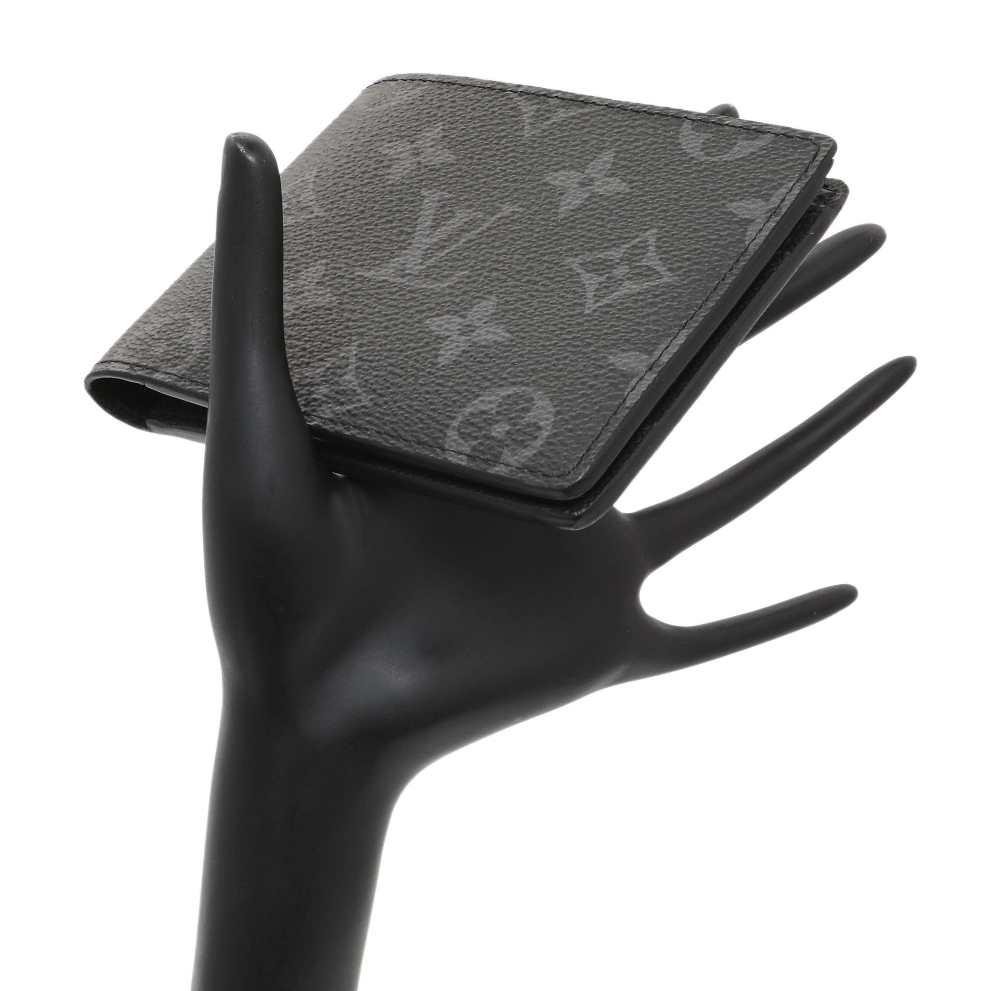 Exclusive Louis Vuitton Monogram Eclipse Multiple Wallet — Lifestyle View
