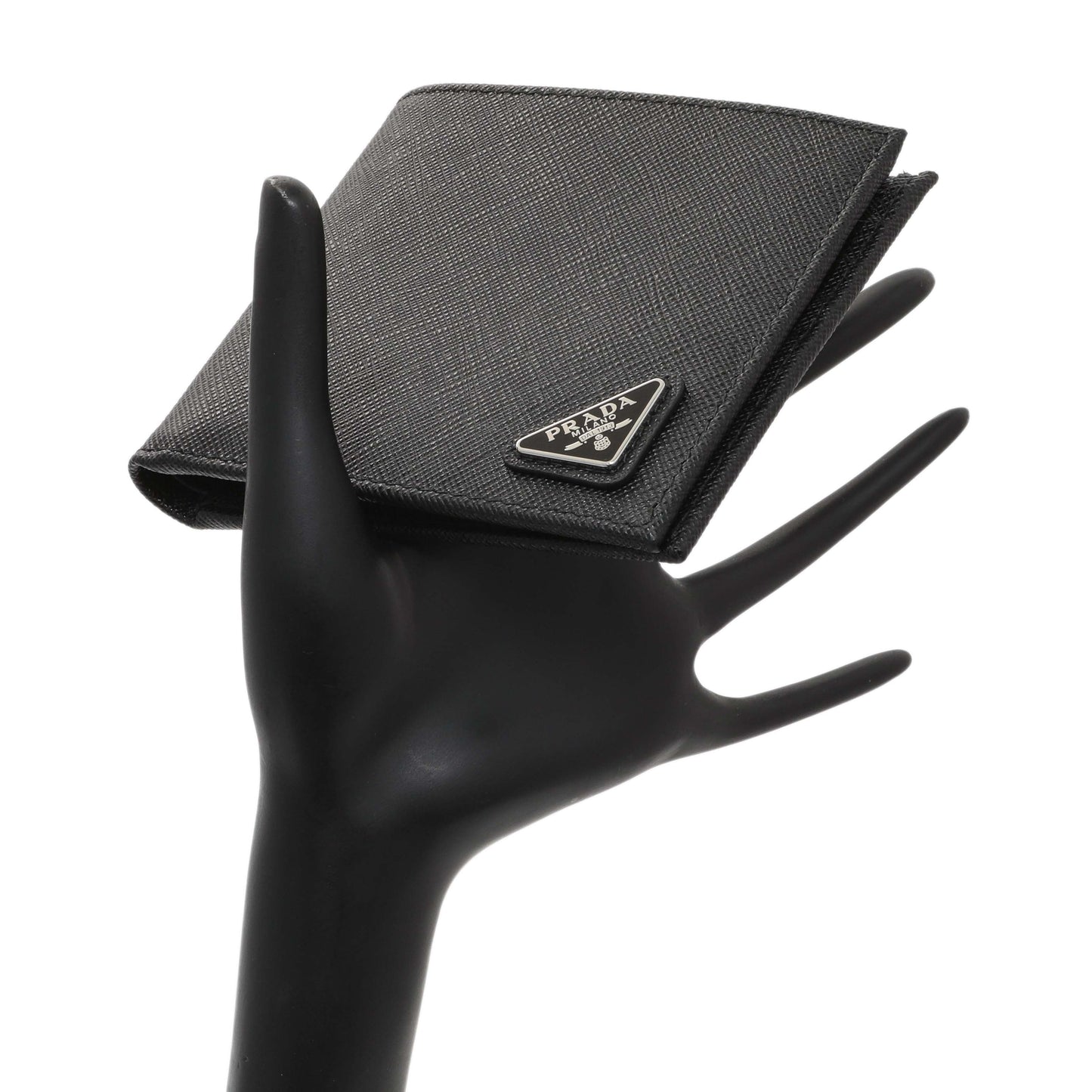 Exclusive Prada Saffiano Bifold Wallet — Lifestyle View