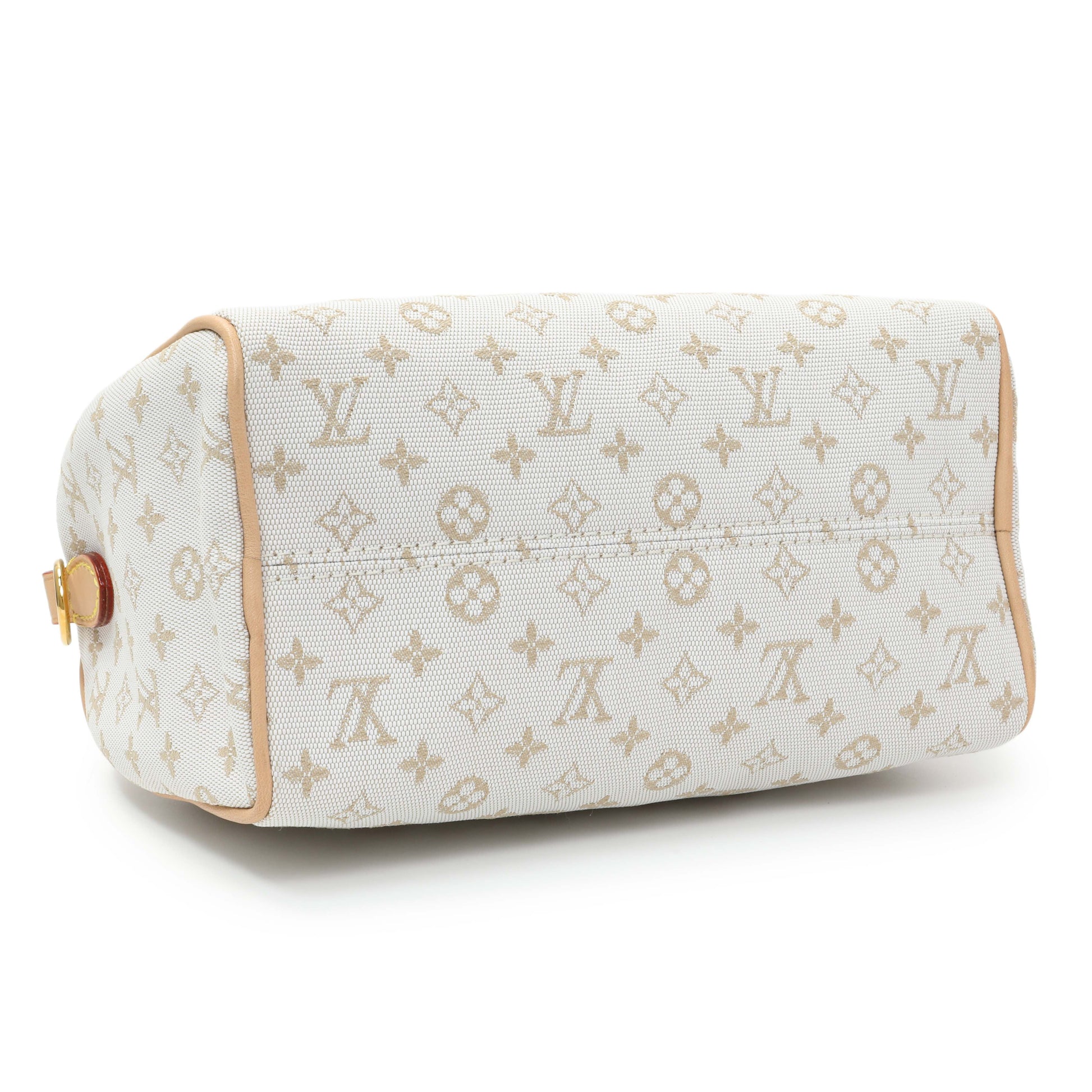 Exclusive Louis Vuitton Monogram Mini Motif Speedy Bandouliere 20 — Back View