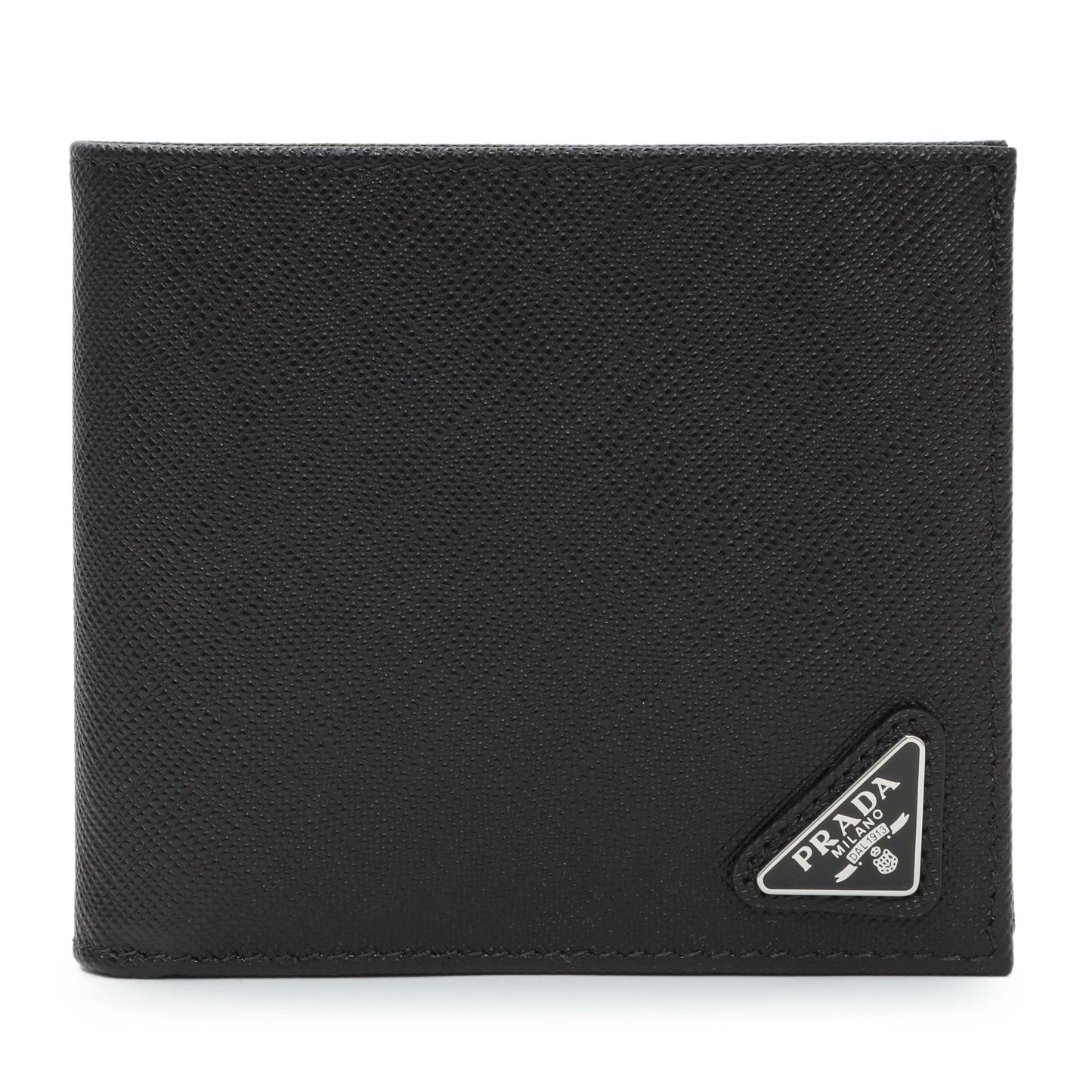 Exclusive Prada Saffiano Bifold Wallet — Front View