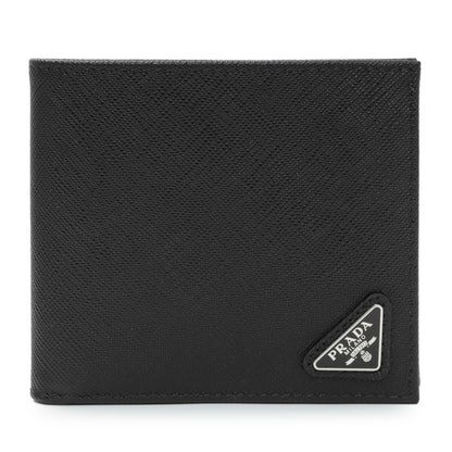 Exclusive Prada Saffiano Bifold Wallet — Front View