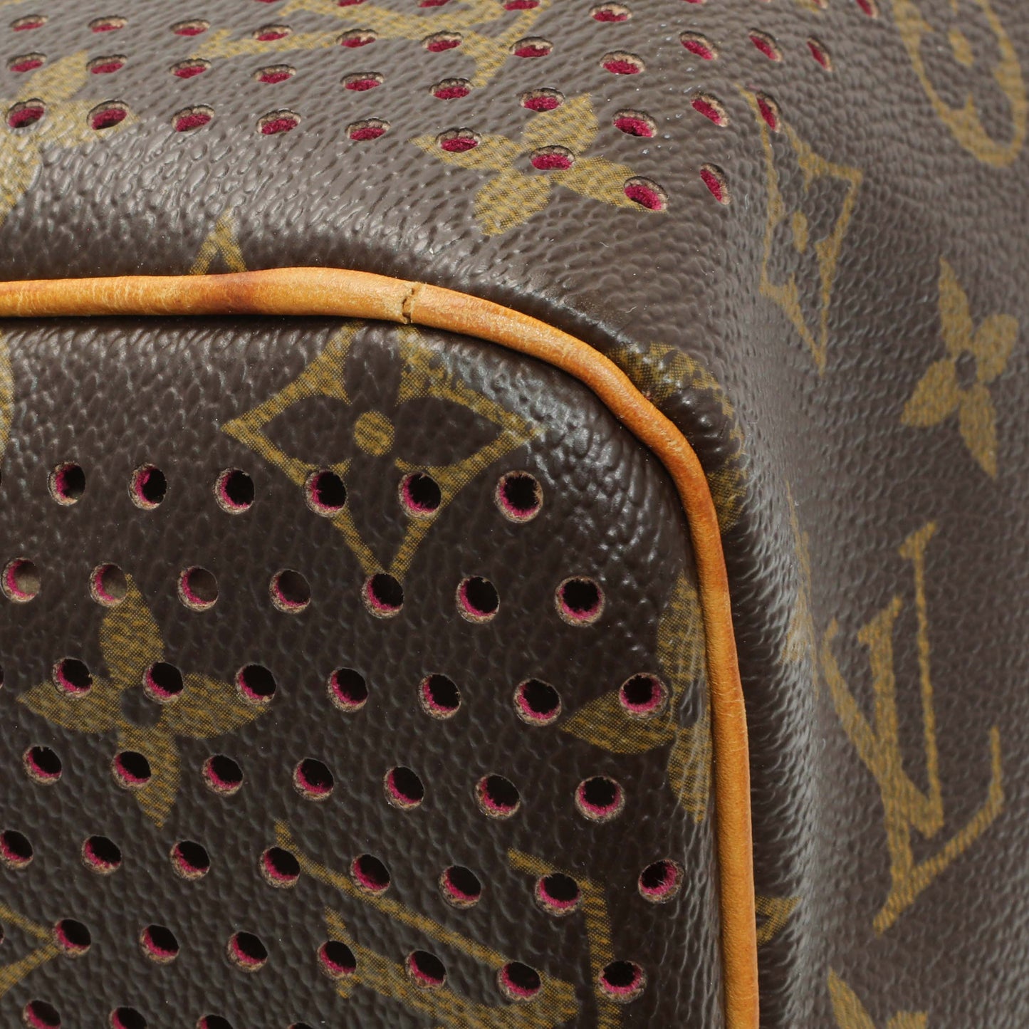 Exclusive Louis Vuitton Monogram Perforated Speedy 30 — Top View